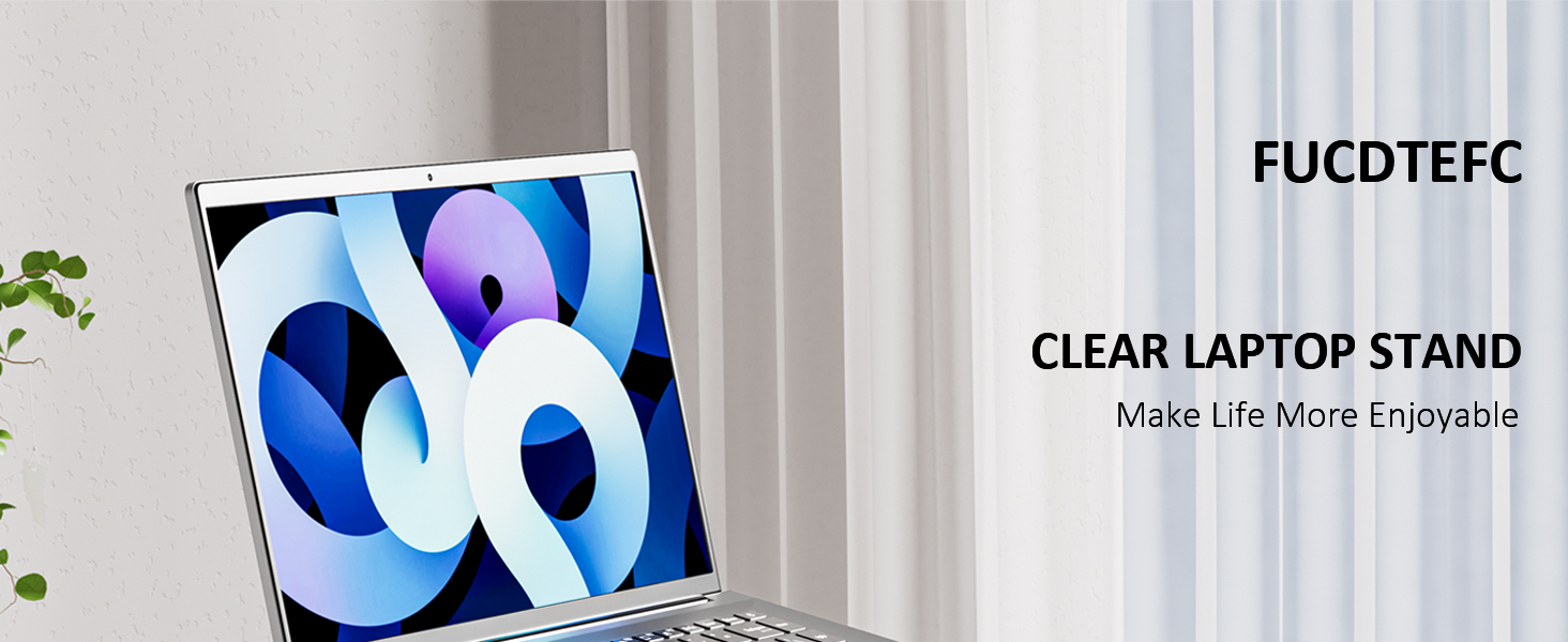 FUCDTEFC Acrylic Laptop Stand for Desk