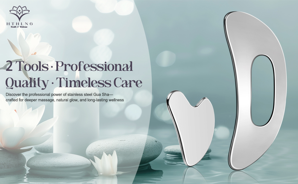 stainless steel gua sha