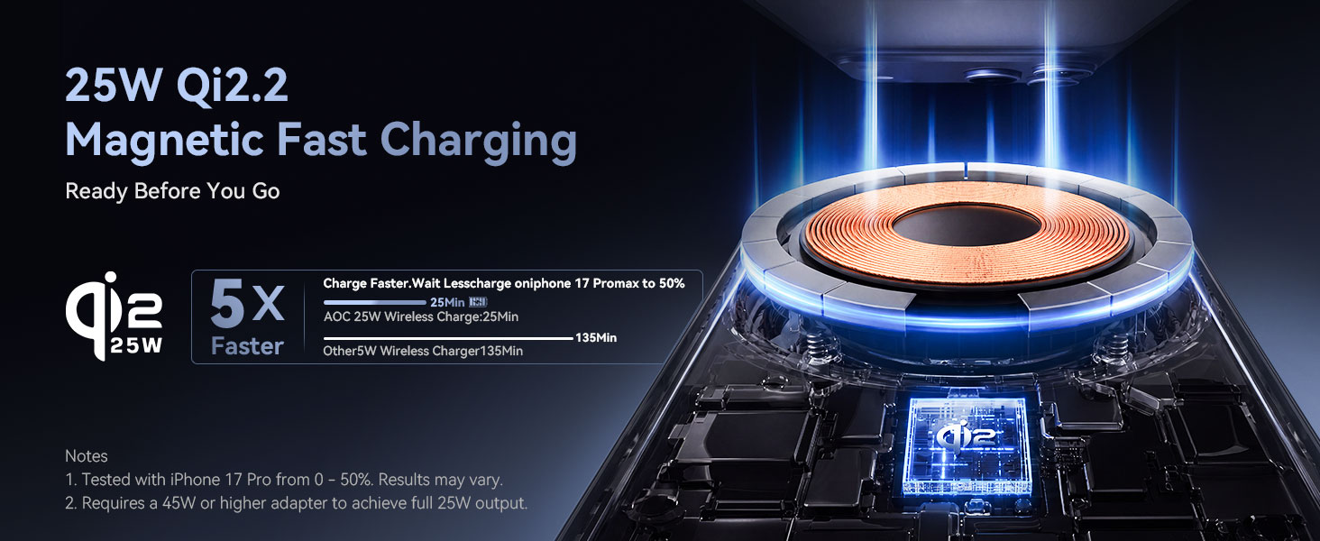 AOC 3 in 1 charging station