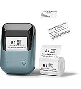 NIIMBOT Barcode Label Printer B1 Label Printer for Small Business, Bluetooth Label Maker with Tap...