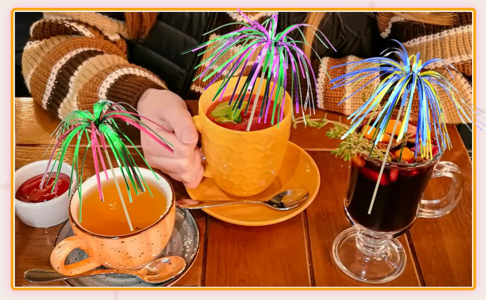 swizzle sticks for cocktails, fall cocktail picks, food picks for appetizers, garnish picks