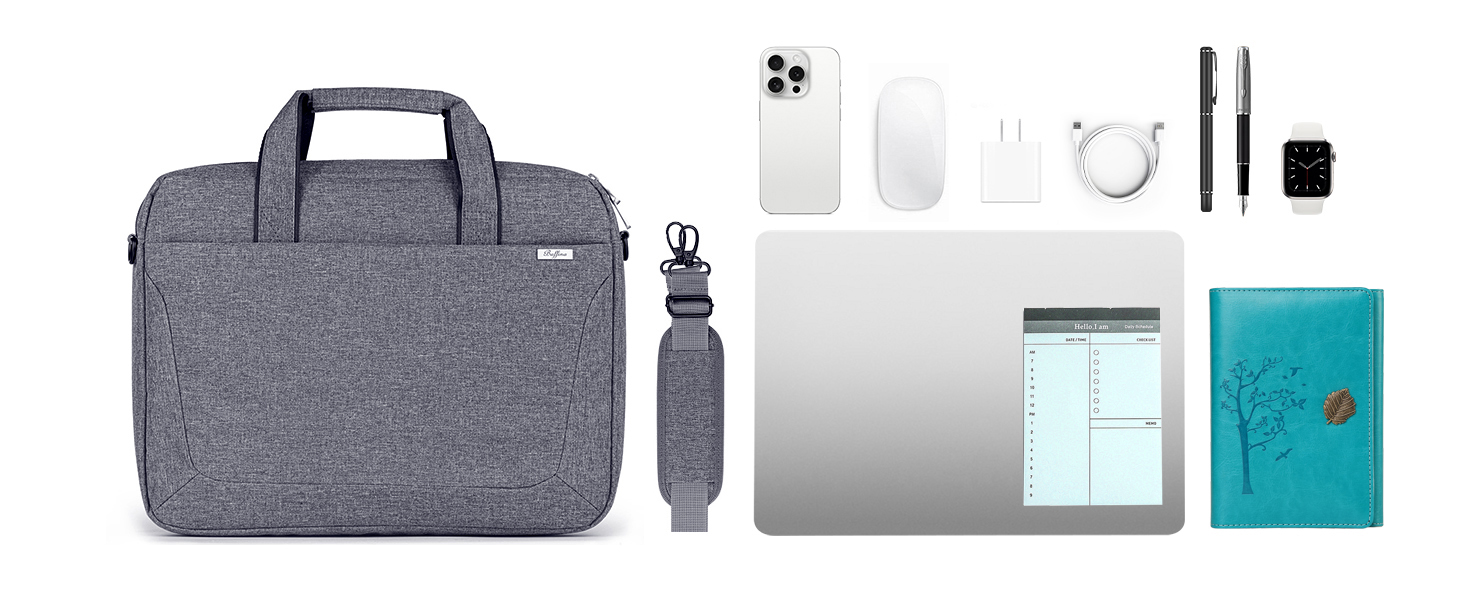 Laptop bag shoulder bag computer case 15.6 17.3 inch