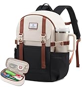 LOVEVOOK School Backpack for Teen Girls, Waterproof Travel College Bookbag for Middle High School...