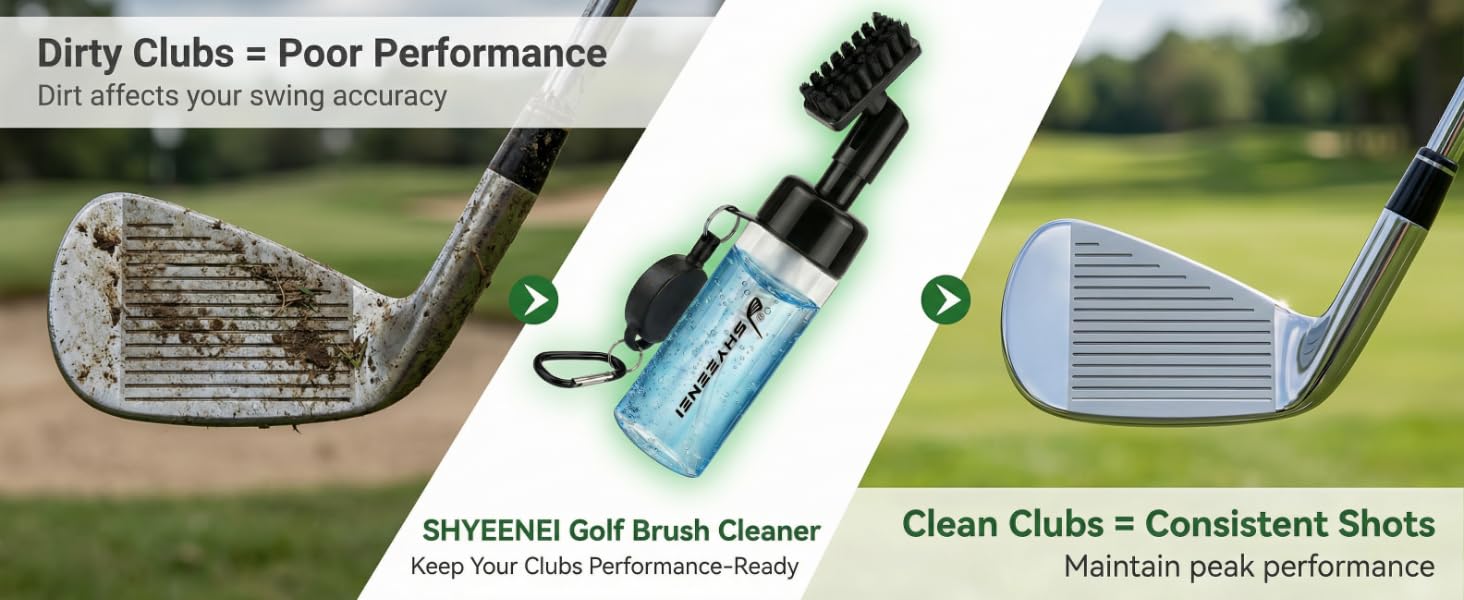 ShYeenei Golf Brush Cleaner