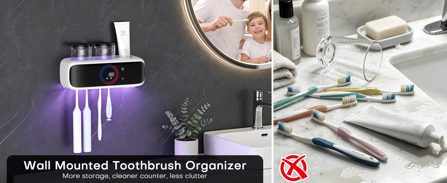 tooth brush sanitizer holder