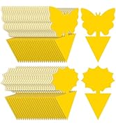 Fruit-Fly Sticky-Trap 52pc Mosquito-Repellent Insect Killer Outdoor Indoor Sticky Bug-Catcher for...