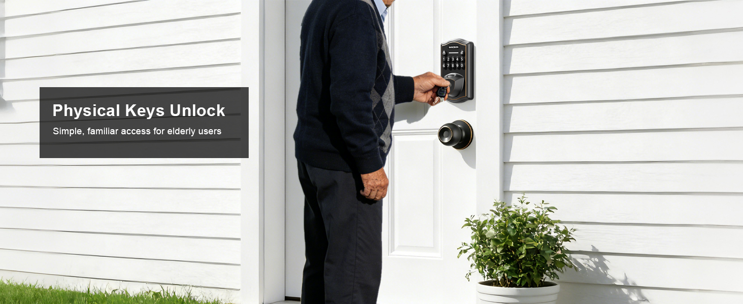 door knob and deadbolt set