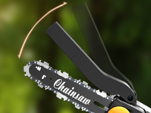 mini chainsaw cordless