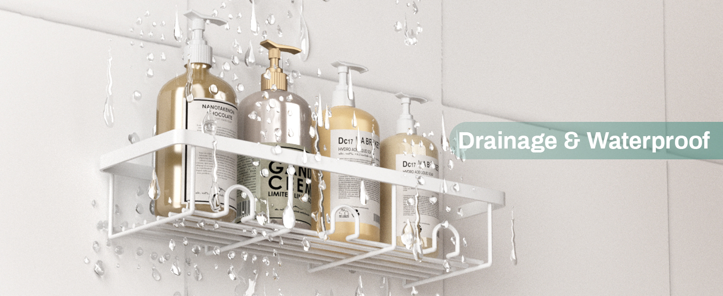 Shower Organizer Shelves