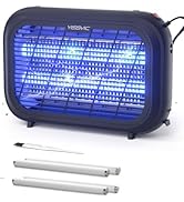 YISSVIC 20W Indoor Bug Zapper Fruit Flies Bug Zapper Plus Extra 4 Bulbs