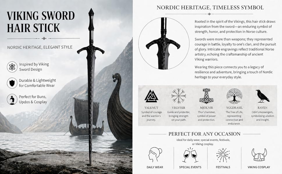 Sword Hair Pin B