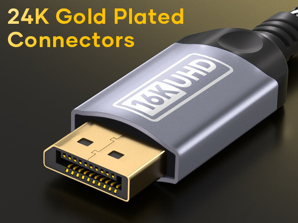 24K Gold Plated Connector
