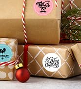 Round gift labels for niimbot B1/B21/B21 PRO/B31/B3S/K3 label maker