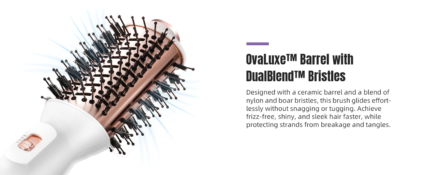 hot air hair dryer brush