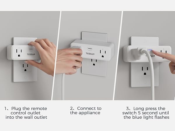 remote controlled outlet plug