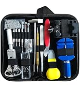 KKnoon 147pcs Watch Repairing Tools Set Watch Maintenance Kit Watches BackCase Opener Watch Batte...