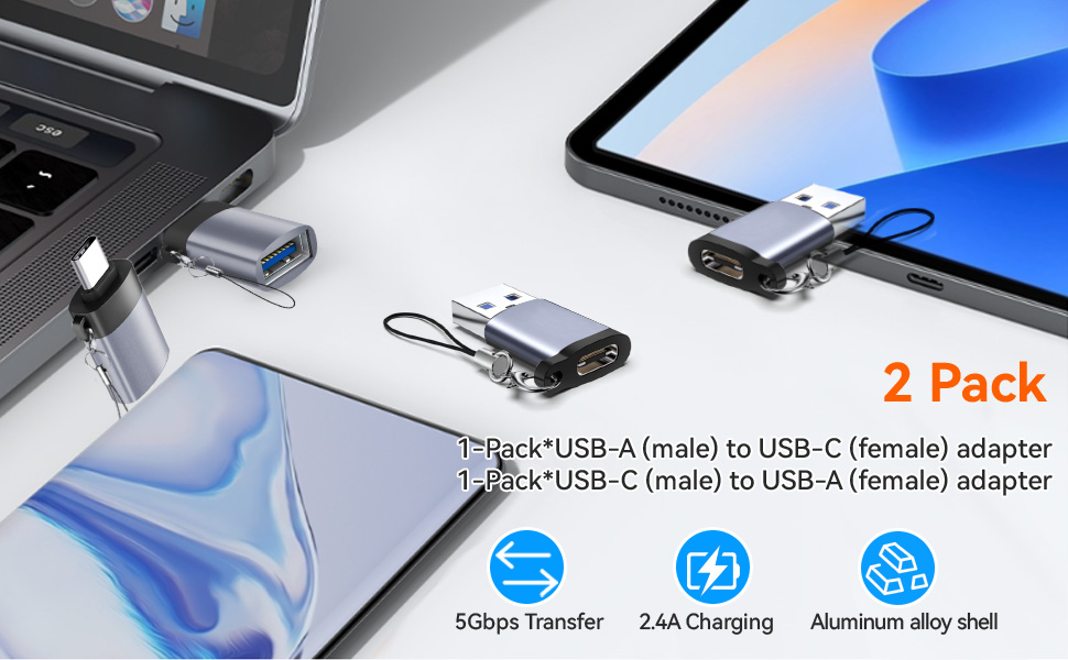 USB to USB C Adapter 