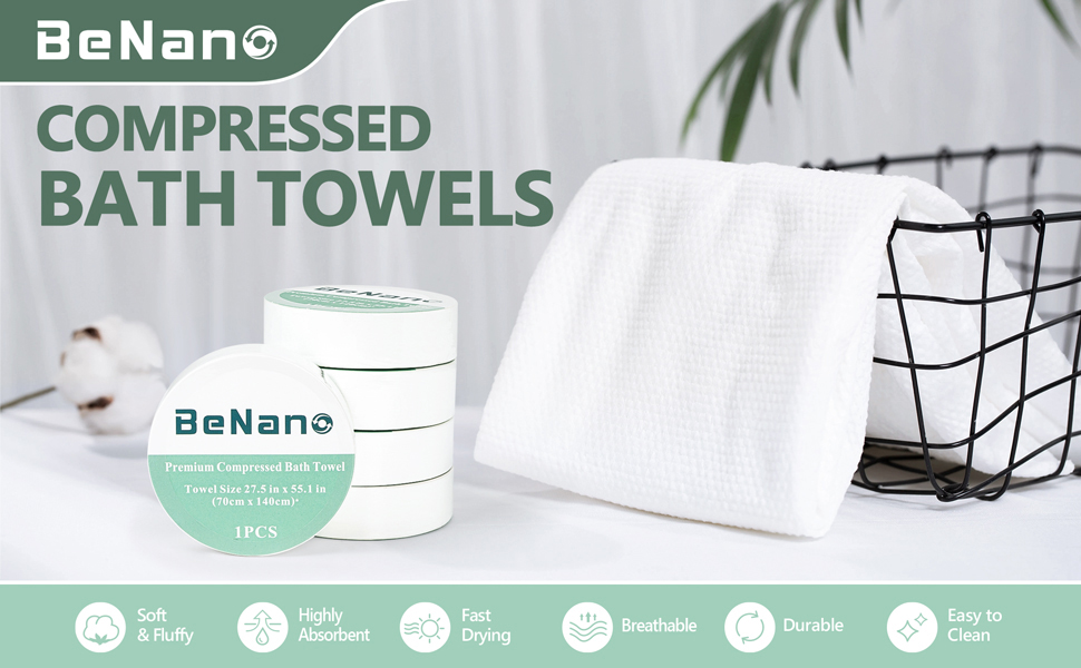 Compressed BathTowels