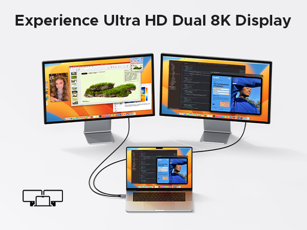 Ultra HD Dual 8K Display