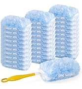 Duster Refill for Swiffer Duster, 30 Count Heavy Duty 2 Side 360° Duster Refills with 1 Handle, 4...