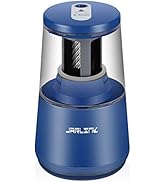 JARLINK Electric Pencil Sharpener, Heavy-Duty Helical Blade to Fast Sharpen, Auto Stop for No.2/C...