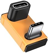 MOGOOD 180 Degree USB C Adapter 140W,USB Male to Female Adapter,Type C 180 Extender Compatible wi...
