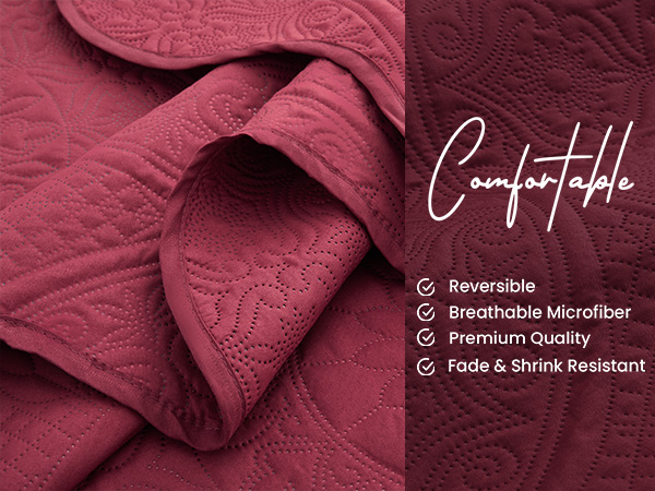 Burgundy Floral