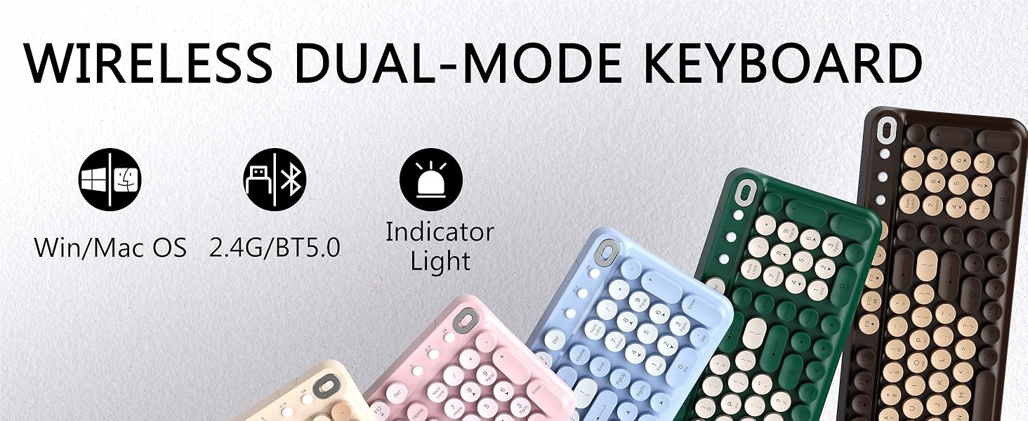 Wireless Bluetooth Keyboard