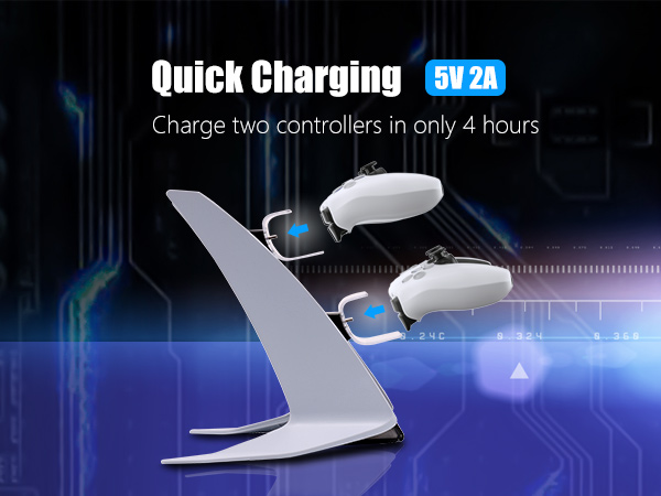dualsense controller charger dock