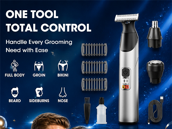 IPX6 Waterproof trimmer for men