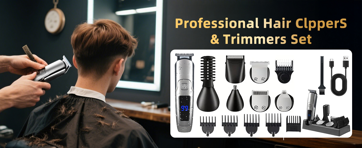 Beard Trimmer for Men
