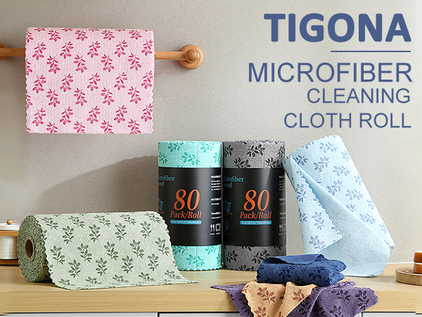 Kitchen Cleaning Cloth Wiping Countertops Dishes Stoves Tear-Off Type