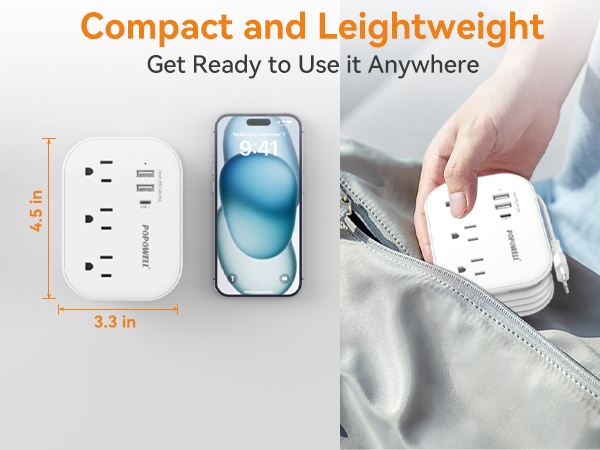 European travel plug adapter