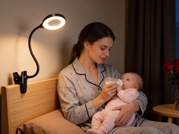 bed clip on reading light