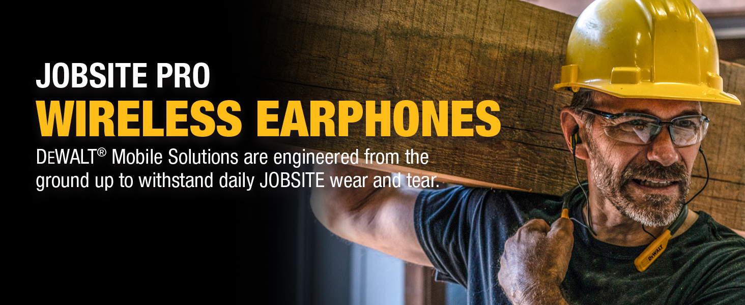 Jobsite Pro Wireless Earphones