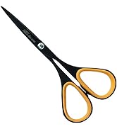 ALLEX Mini Black Scissors for Office 3.9" [Non-Stick], All Purpose Slim &amp; Thin Low Profile Scisso...