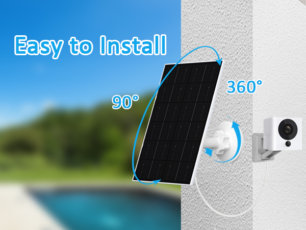 Solar Panel for WYZE Camera