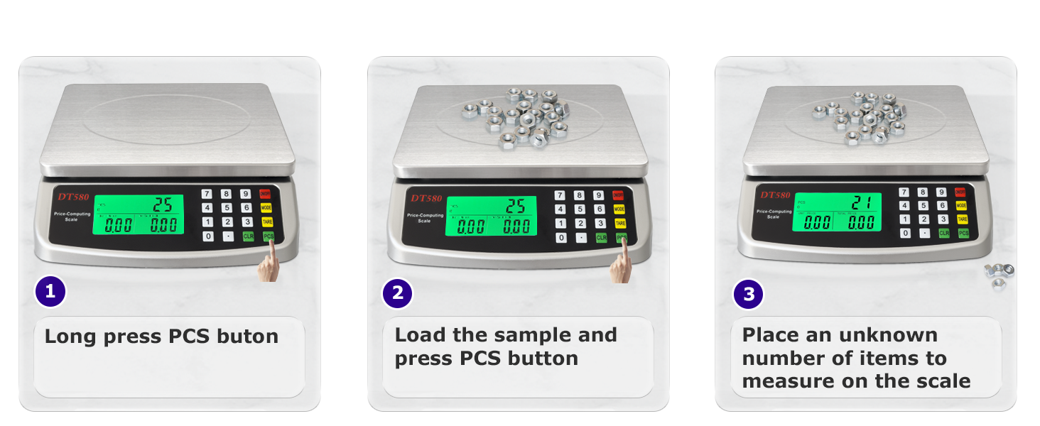 DT-580 110lb pcs mode
