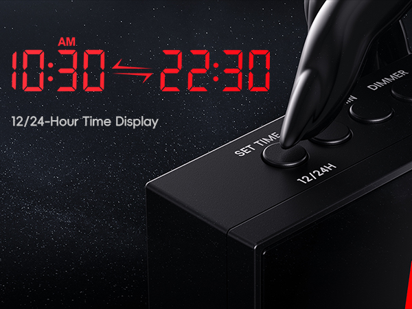 12/24 hour time format