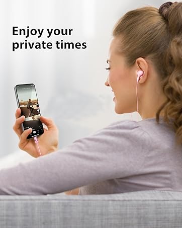 usb c headphones with microphone wired earbuds for iphone 15 pro max