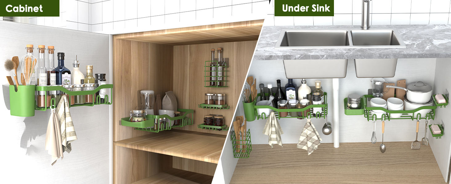 bathroom shower organizer