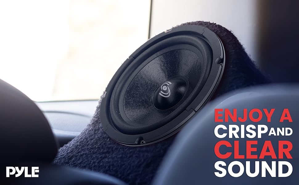 6.5&amp;#34;;Car Audio Speaker;Speaker;Midrange;Car Audio;Sealed Back;Pyle;