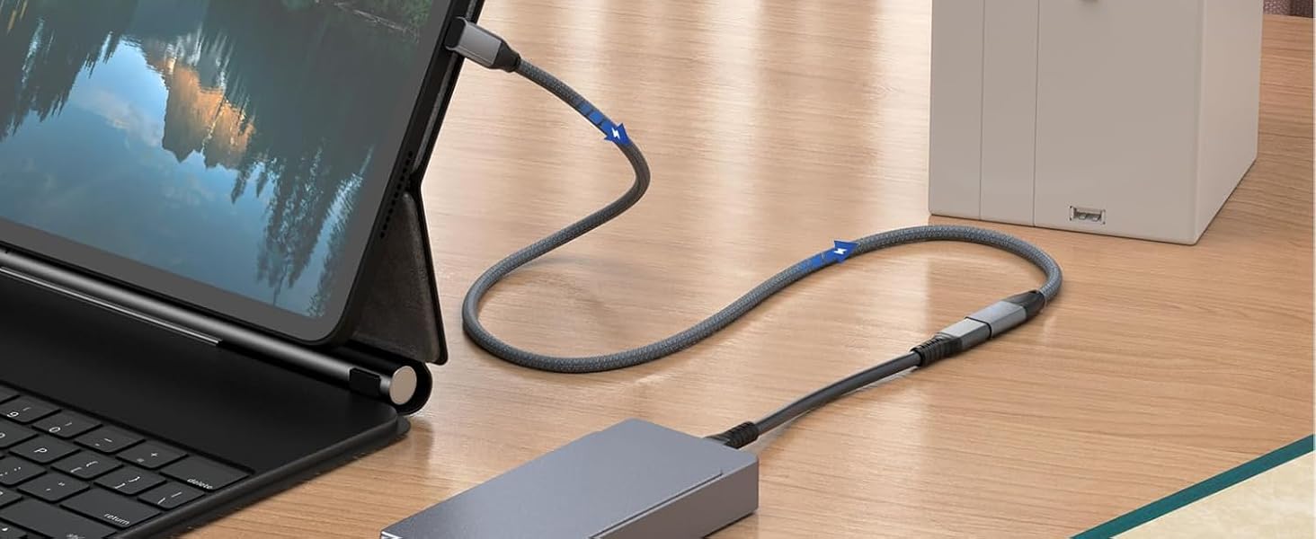 USB C Male to USB-C Female Extension Cable support 5gbps 10Gbps 20gbps Data Transfer