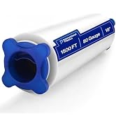 International Plastics Co. 18" Stretch Film/Wrap 1500 feet 7 Layers 80 Gauge Industrial Strength ...