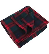 50x60 Throw Blankets, Plaid Fleece Throw Blankets for Bedroom, Couch, Livingroom, Chair, Pets, Ou...