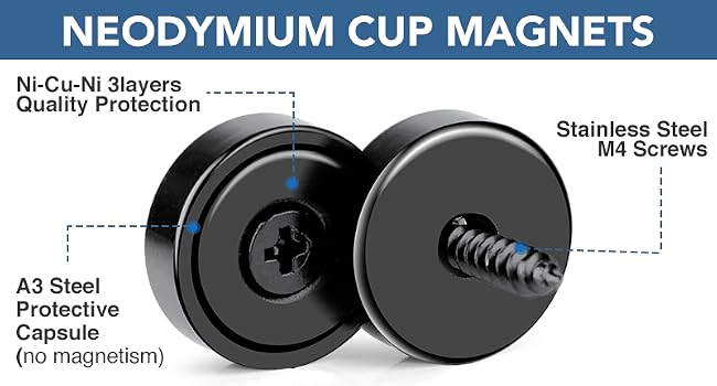 Super Strong Neodymium Magnet with Hole