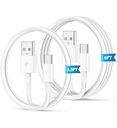 Car Carplay Cable for iPhone 17 16 15 Pro Max Plus,2Pack [3.3FT+6FT] Apple USB A to USB C Cable f...