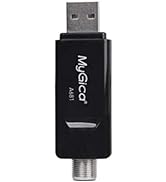 Mygica A681B Analog USB TV Tuner Card Antenna, Recast ATSC HD Digital External HDTV Tuner Stick D...