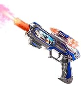 DaoDaoZhu Light Up Toy Gun with Sound Effects and Spray, Toy Machine Gun That Make Noise, Play To...