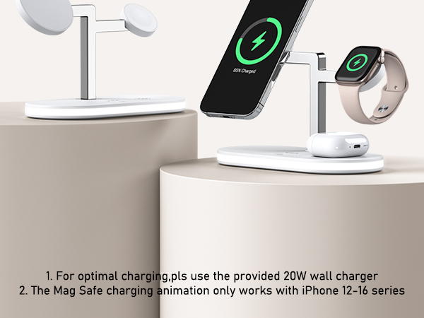 4 in 1 charging station for apple devices